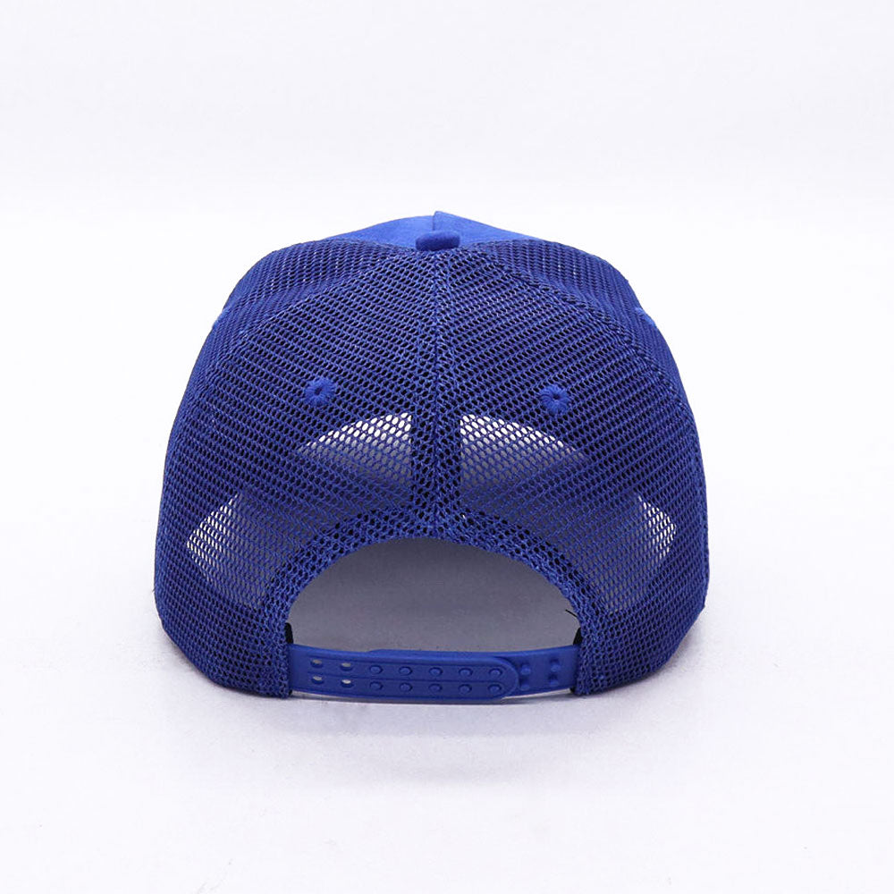 Fashion blue suede hat