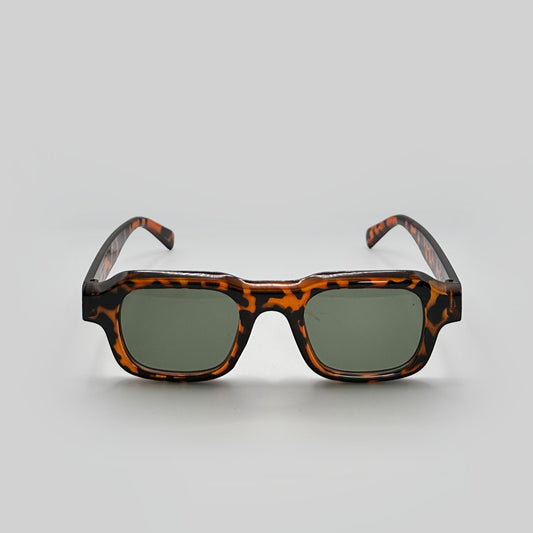 Diamond Drip Sunglasses - Leopard - SOC01