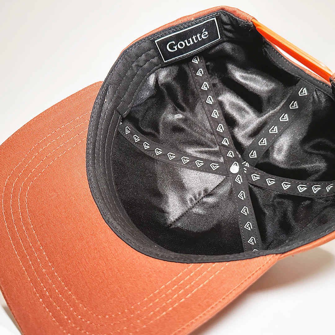 Clay Snapback Cap - Brushed Cotton with Satin Lining Cap