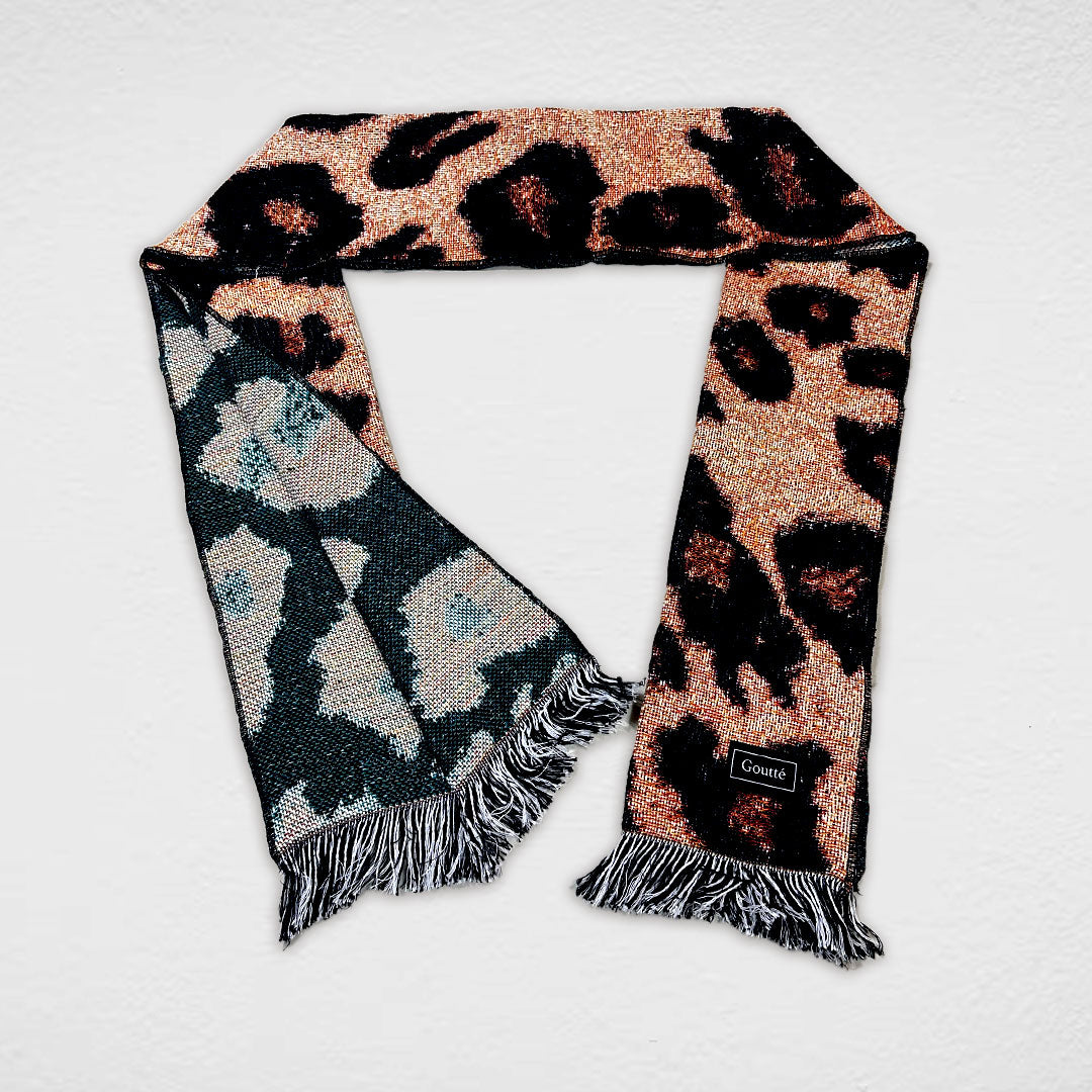 Tapestry Scarf - Hunter Leopard