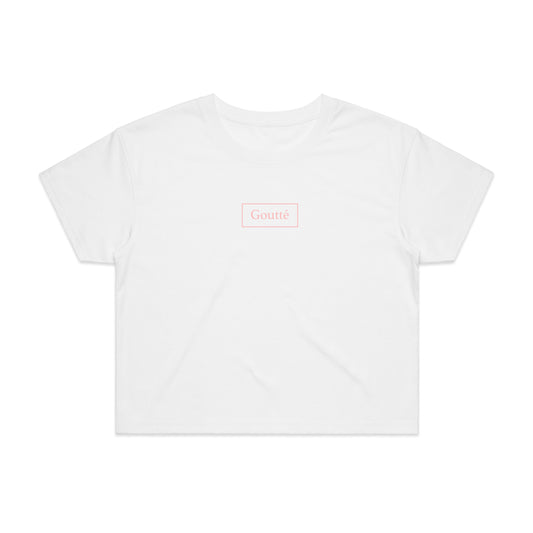 Classic Logo Tee - Women's - White and Pink